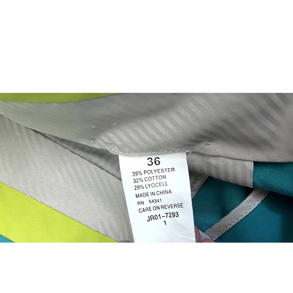 Teal Blue Louis Raphael Golf Shorts Men's 36 - Picture 5 of 6